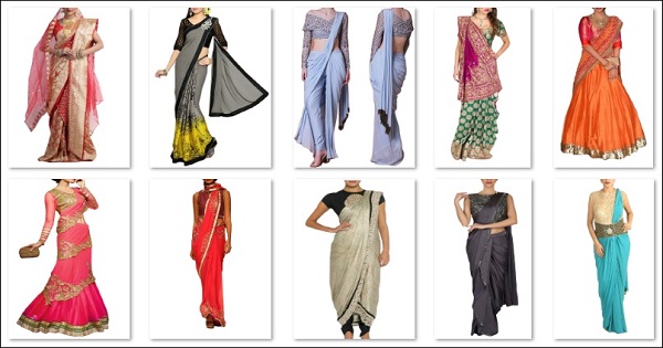 Drape pictures saree styles 27 Modern