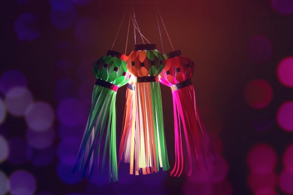 Diwali Paper Lamps