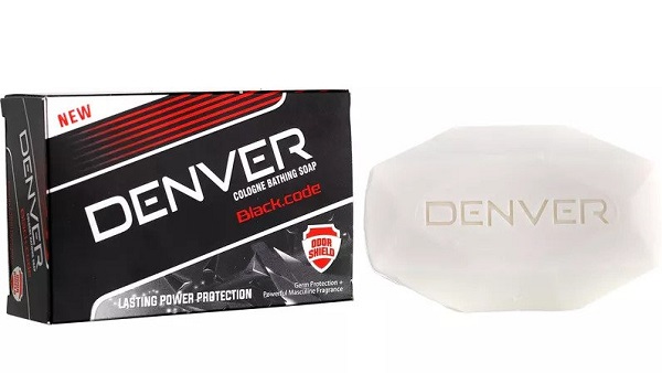 Denver Black Code Soap Bar For men