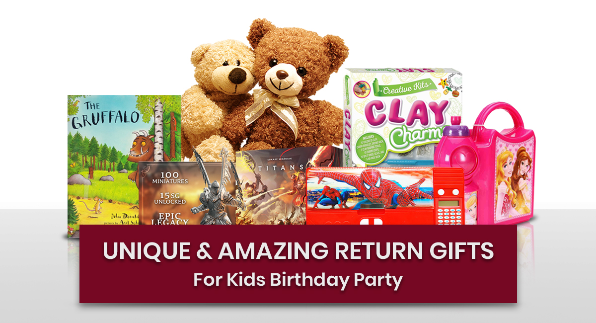15 Unique & Amazing Return Gift For Kids Birthday Party